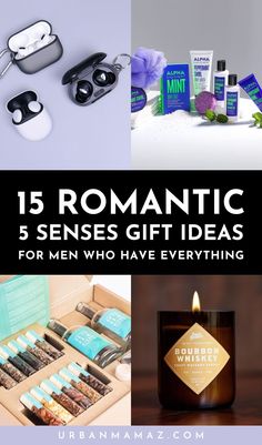 the top five gifts for men who have everything in their box, including an assortment of items