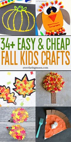 fall crafts for kids that are easy to make