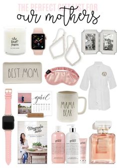 the perfect mother's day gift guide for her and her daughter, including gifts from mom