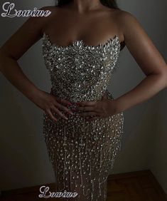 Shiny Crystals Evening Dresses Mermaid Sleeveless Sexy Cocktail Dresses Luxury Abendkleide Formal Occasion Dresses 2024 Party Shiny Crystals, Dresses Luxury, Formal Occasion Dress, Ceremony Dresses, Womens Wedding Dresses, Dresses Mermaid, Evening Dress Fashion, Barbie Dream, Mermaid Evening Dresses