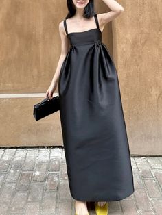 Elegant Black Strapless Evening Dress Audrey Dress, Strapless Evening Dress, 파티 드레스, Y2k Dress, Black Evening Dresses, Womens Black Dress, Stretch Dress, Cami Dress, Grunge Fashion