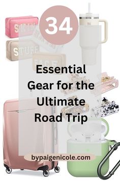 Essential Gear for the Ultimate Road Trip Ultimate Road Trip, Travel Products, Road Trip Essentials