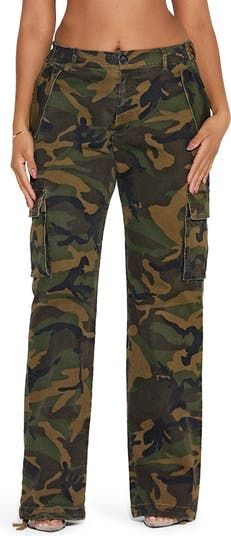 Naked Wardrobe Cargo Pants | Nordstrom Camo Cargo Pants, Naked Wardrobe, Women Cargos, Break Out, Cargo Pants Women, Good American, Pocket Detail, Off Duty, Cargo Pants