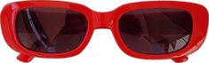 Red Rectangle, Canoga Park, 15 May, Rectangle Sunglasses, United States, Sunglasses, Etsy Uk, Red