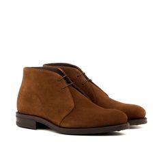 Ambrogio 3624 Bespoke Custom Men's Shoes Brown Suede Leather Chukka Boots (AMB1455)-AmbrogioShoes Brown Chukka Boots, Mens Chukkas, Suede Chukka Boots, Suede Chukkas, Leather Chukka Boots, Chukka Boots Men, Ankle Boots Men, Chukka Boot, Shoes Brown