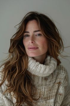 Make a bold statement with tousled waves and blunt cut ends. This hairstyle is ideal for mid-50s women who want to showcase their confident, trendsetting nature. Click here to discover additional hairstyles that can help you effortlessly stay on the cutting edge of style. Hairstyles For Women