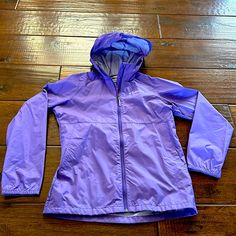 New Never Worn! Purple Outdoor Outerwear For Spring, Purple Long Sleeve Outerwear For Outdoor Activities, Columbia Jacket, Columbia Jackets, Kids Jacket, Color Purple, New Color, Columbia, Jackets & Coats