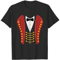 Ringmaster Suit Circus Showman Carnival Themed T Shirt Circus Showman, Ringmaster Outfit, Carnival Theme Party, Circus Shirts, Carnival Theme, Mens Workout Clothes, Couple Halloween, Theme Party, Branded T Shirts