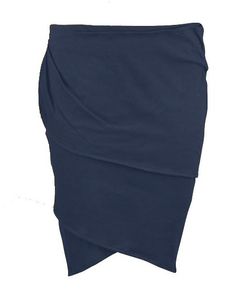 Organic Layered Pencil Skirt Workwear Mini Skirt With Side Zipper, Fitted Navy Mini Skirt, Navy Fitted Mini Skirt, Chic Workwear Mini Skirt With Side Zipper, Navy Fitted Knee-length Skirt, Asymmetrical Stretch Mini Skirt For Work, Workwear Stretch Asymmetrical Mini Skirt, Workwear Skirt With Side Zipper And Stretch, Stretch Skirt With Side Zipper For Work