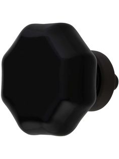 an image of black knobs on a white background