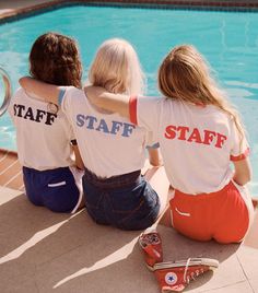 Yearbook Shirts, Three Girls