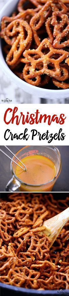 These Christmas Crack Pretzels were gobbled up by everyone we shared with. The crunchy, salty, buttery combination of this ranch pretzels recipe is fabulous! Ranch Pretzels Recipe, Healthy Recipes Crockpot, Recipes Potato, Dinner Recipes Healthy, Recipes Crockpot