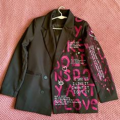 Blazer Diy, Storm Fashion, Custom Blazer, Easy Diy Fashion, Upcycle Clothes Diy, Diy Jacket, Diy Clothes Design, Diy Fashion Clothing, Fashion Photography Inspiration