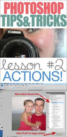 the cover of photoshop tips and tricks magazine with an image of a child holding a camera