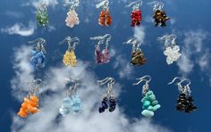 Choose from our 15 different options of crystal earrings! All earrings come on nickel and lead free ear wires Chip Earrings, Bamboo Coral, Boho Crystal, Hippie Necklace, Mount Pleasant, Crystal Chain, Earrings Crystal, Love Stickers, Cute Necklace