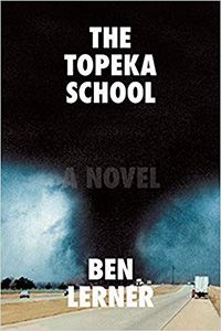 the topeka school by ben erner is shown in front of a black cloud