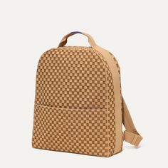 Laptop Backpack for Women in Hazelnut | Women's Backpack Rectangular Brown Bag For Commuting, Casual Brown Backpack For Commuting, Casual Beige Bags For Commuting, Casual Beige Commuting Bags, Luxury Christmas Gifts, Women's Backpack, Holiday Bag, Wallet Wristlet, Mens Slippers