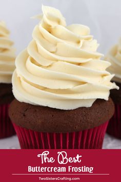 the best buttercream frosting for chocolate cupcakes