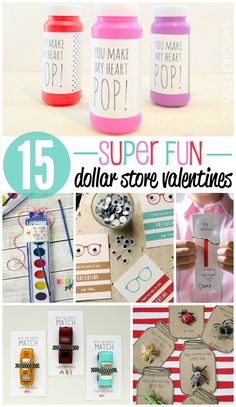 15 super fun dollar store valentine's day gift ideas for the kids to make