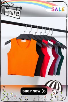 New Summer Style Women Cotton Tank Top for Ladies Multicolor Casual Tops Sleeveless Crop Tank Top Camisole 14 Colors Tank Top Camisole, Cotton Tank Top, Cami Tanks, Women's Summer Fashion, Crop Tank, Cropped Tank Top, Online Store, Casual Tops, Sleeveless Top