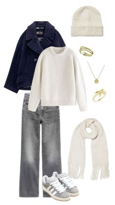 #aesthetic #outfitoftheday #outfits #fashion #inspiration Outfits For Germany Winter, H&m Outfits Women, Winter Clothes Ideas, Mom Style Winter, Cold Outfits, Outfit Inspo Casual, Neue Outfits