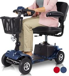 TSA Approved Wheel Chair - Long Range Battery, Shock Absorbing