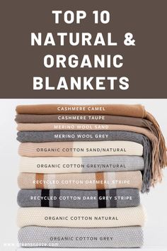 organic blankets, organic throws, throw, blanket, weighted blankets, wool blankets, cotton blankets Eco Friendly Bedding, Boll & Branch, Organic Cotton Blanket, Weighted Blankets, Wool Blankets, Organic Bedding, Ideas Hogar, Cashmere Blanket