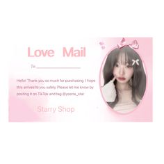 Love mail to use! Save=Follow Love Mail Kpop, Kpop Happy Mail, Happy Mail Printable, Thank You Mail, Kpop Design, Sending Mail, Polaroid Template