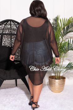 SELF POLYESTER 95% SPANDEX 5% TRIM POLYESTER %: 92 SPANDEX %: 8 Mesh Button Up, Chic And Curvy, High Top, Final Sale, Leather Skirt, High Tops, Button Up, Mesh, Spandex