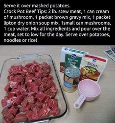 the ingredients needed to make this recipe include ground beef