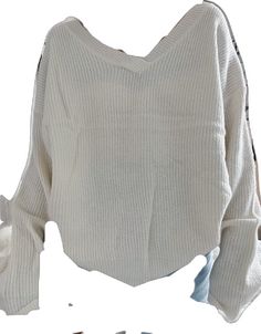 Classic Sweater, Soft Knits, Shoulder Sleeve, Drop Shoulder, Knit Sweater, Knitted Sweaters, Size Medium, V Neck, Collage