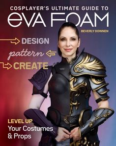 Turn your wildest costume dreams into reality! Whether you are a master-level cosplayer or brand-new to making costumes and props, this is the ultimate reference guide to using different kinds of EVA foam and other up-to-date materials and to make epic costumes, props, accessories, and other projects out of this world! If you want to create your own high quality props, EVA foam is the way to go — it is a rubber-like thermoplastic that is both easy to work with, durable, and lightweight. You can Eva Foam Cosplay, Cosplay Foam, Eva Foam Armor, Foam Cosplay, Epic Costumes, Cardboard Costume, Foam Armor, Indigo Chapters, Costume Making