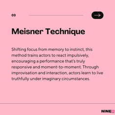 a pink poster with the words mesmer technique