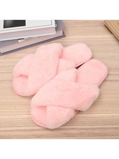 [Size Suggestion]Our women house slippers come in 4 sizes size 5-6(Heel to Toe 23.2-24.3cm) , 7-8 (Heel to Toe24.4-25.6cm), 9-10 (Heel to Toe 25.7-26.8cm), 11-12(Heel to Toe 26.9-28.1cm) could fit all standard or wide feet.[Relax Your Feet & Fuzzy House Slippers]Soft comfy memory foam slippers can make you have the touch like stepping on cotton. Each slipper's sole is fitted with 1CM thickness high-elastic memory foam, especially the toes and heels, offer a steady elastic and comfortable feet fe Bride Slippers, Foam Slippers, Gift Bachelorette Party, Fluffy Slippers, Bedroom Slippers, Outdoor Slippers, Fuzzy Slippers, Home Slippers, Gifts Bridesmaid