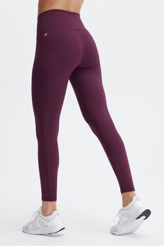 Define PowerHold® High-Waisted 7/8 Legging Fabletics purple female Activewear >> Womens >> Bottoms >> Leggings >> 7/8s PowerHold regular Training 4-Way Stretch/Chafe-Resistant/Moisture-Wicking/UPF Protection Our curve-defining style in PowerHold® Micro-elastic Purple Activewear For Workout, Purple Micro-elastic Activewear For Workout, Purple Athleisure Leggings For Pilates, Purple Athleisure Tights For Pilates, Purple Compression Full-length Activewear, Purple Compressive Moisture-wicking Leggings, Purple Tight Athleisure Leggings, Purple Athleisure Yoga Tights, Purple Full Length Athleisure Tights