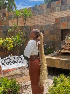 Long Peekaboo Braids, Braids Knotless With Curls, Blonde Box Braids Hairstyles, Knotless With Curls, Blonde Knotless Braids, Box Braids Knotless, Peekaboo Braids, Blonde Knotless, Braids Knotless