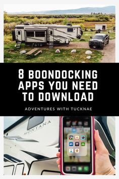 8 Boondocking Apps You Need To Download Ideas For Rv Living, Rv Life Hacks, Helpful Apps, State Park Camping