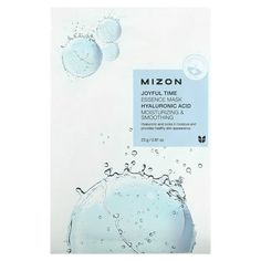 Dermatologically Tested Moisturizing & Smoothing Contains Sodium Hyaluronate (Hyaluronic Acid) Joyful Skin Care Hyaluronic acid locks in moisture and provides healthy skin appearance. Mask sheet that naturally adheres to the face and effectively delivers deep moisture and nutrition. Size: 0.81 oz (23 g). Hydrating Sheet Mask, Korean Face Mask, Hydrating Essence, Skin Care Masks, Mask Sheet, Beauty Mask, Skin Cleanse, Hydrolyzed Collagen, Cosmetic Skin Care