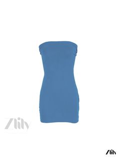 Zlily - Sleeveless Bodycon Mini Tube Dress - Chic and Versatile Womens Summer & Spring Apparel Bodycon Sleeveless Tube Top For Summer, Spring Bodycon Sleeveless Tube Top, Spring Sleeveless Bodycon Tube Top, Mini Tube Dress, Cute Fabric, Tube Dress, Summer Women, Spring Outfits, Knit Fabric