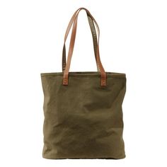 A classic market tote for errands or every day, in lightweight yet rugged canvas. They designed it with innovative leather handles so it's 100% machine washable. Specs: Dimensions: 15"L x 14"W x 3.5"D. Handle: 10.5". Capacity: Approx. 1,098 cu. in., 18 L. Weight: 0.8 lb. Fabric & Care: 60% recycled cotton, 40% cotton. Washed canvas fabric. Leather handles with grosgrain ribbon backing. Machine wash cold separately, no agitator, line dry. Construction: Single main compartment. One zippered pocket Canvas Satchel With Leather Handles For On-the-go, Vintage Waxed Canvas Bag With Leather Handles, Eco-friendly Canvas Shoulder Bag With Leather Handles, Waxed Canvas Satchel With Leather Handles For On-the-go, Eco-friendly Satchel Tote With Leather Handles, Cheer Girl, Magnetic Jewelry, Market Tote, Grosgrain Ribbon