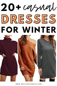 Cute Winter Dresses Home Dress Comfy Winter, Casual Sweater Dress For Winter Day Out, Ribbed Sweater Dress For Winter Date Night, Casual Winter Dresses For Women, Cozy Fitted Winter Dresses, Casual Dresses For Winter, Casual Sweater Dress For Winter Date Night, Cute Winter Dresses, Dresses For Winter