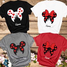 Valentines Day Disney Shirt,Mickey Mouse Valentines Heart Shirt,Minnie Mouse Valentines Heart Shirt, Disney World Family Shirts,Disney Shirt Valentines Day Disney, Mickey Mouse Valentines, Cruise Shirts Funny, Disney World Family Shirts, Minnie Mouse Valentines, Love Vacation, Baby Shower Shirts, Disney Christmas Shirts