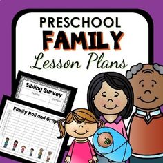 Let's learn about family! This family theme pack includes semi-editable lesson plans and hands-on activities for a week full of math, reading, & science learning activities to learn about families.All Preschool Teacher 101 Classroom Lesson Plans Include:1) Recommended Book List2) 1-Page Weekly Lesson Plan Grid with Activity Ideas for Whole Group, Literacy, Math, and Science each day3) Alternate Editable Weekly Grids for 4-day, 3-day, and 2-day programs4) 5 Daily Lesson Plan Sheets with Activ Family Theme Preschool, September Preschool Themes, Themes Preschool, Preschool Family Theme, Preschool Inspirations, September Preschool, Family Activities Preschool, Preschool Family, Home Preschool