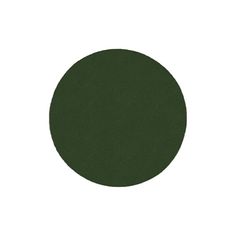 a dark green circle on a white background