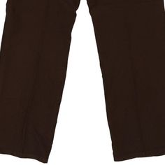 Vintage Wrangler brown trousers, fit a 37" waist and 29" inseam. WAIST: 37 inches / 94cmsINSEAM: 29 inches / 74cmsRISE: 13 inches / 33cmsGENDER: mens CONDITION: good - mark on back, slight fading of colour.STYLE: trousersERA: 1990sCOLOUR: brownFABRIC: cotton Brown Solid Color Trousers, Brown Trousers, Vintage Wrangler, Trousers