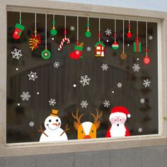 Miico XH9294 Christmas Sticker Home Decoration Sticker Window and Wall Sticker Shop Decorative Stickers Classroom Christmas Decorations, Christmas Classroom Door, Christmas Wall Stickers, Christmas Bulletin, Christmas Window Decorations, Christmas School, Office Christmas Decorations, Christmas Classroom, Office Christmas