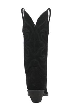 Tonal stitching amplifies the Western appeal of a knee-high boot grounded by a cushioned insole. 2" heel 13" shaft Removable, cushioned insole Leather upper/textile lining/synthetic sole Imported Western Black Knee-high Boots With Reinforced Heel, Black Western Knee-high Boots With Reinforced Heel, Western Style Black Knee-high Boots With Reinforced Heel, Western Style Black Knee-high Boots Medium Width, Black Western Knee-high Boots Medium Width, Black Western Style Knee-high Boots Medium Width, Out West, Cowboy Boots Women, Cowboy Boot