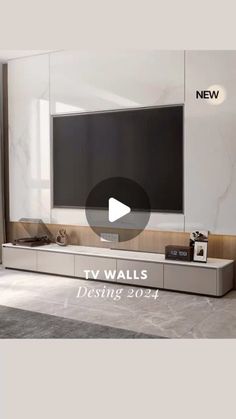 a flat screen tv mounted to the side of a wall