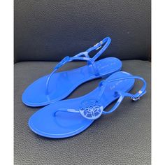 Circus By Sam Edelman Sandals, Blue, Size 9m. Brand New With Box!! Blue Flat Heel Flip Flops For Beach, Blue Closed-toe Jelly Sandals For Spring, Blue Closed Toe Jelly Sandals, Blue Closed Toe Jelly Sandals For Spring, Blue Closed Toe Jelly Sandals Casual, Blue Flat Sandals For Vacation, Casual Blue Open Toe Jelly Sandals, Blue Closed-toe Jelly Sandals For Beach, Blue Flat Jelly Sandals For Summer