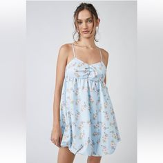 Beautiful Nwot Free People Dress - Size Small. Questions? Leave A Comment Below! Blue Flowy Mini Dress In Feminine Style, Blue Breezy Sundress With Spaghetti Straps, Light Blue Spaghetti Strap Mini Dress Casual, Blue Mini Dress With Spaghetti Straps For Spring, Casual Light Blue Mini Dress For Daywear, Casual Light Blue Sundress For Daywear, Blue Spaghetti Strap Mini Dress For Daywear, Casual Light Blue Spaghetti Strap Dress, Light Blue Casual Sundress For Spring